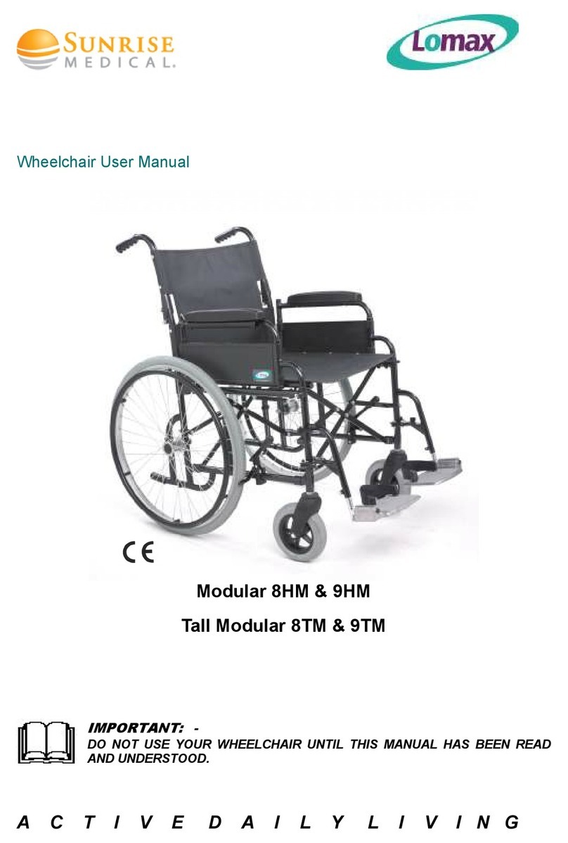 Sunrise Medical 8HM User manual