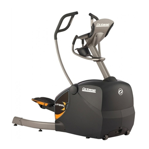 Octane Fitness LATERALXLX8000 Assembly and operation instructions