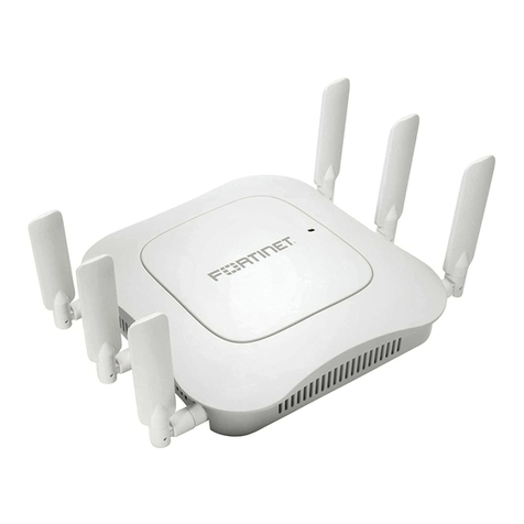 Fortinet AP832 installation guide