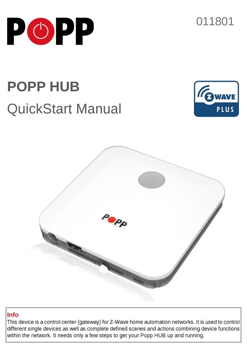 Popp 011801 Instruction manual