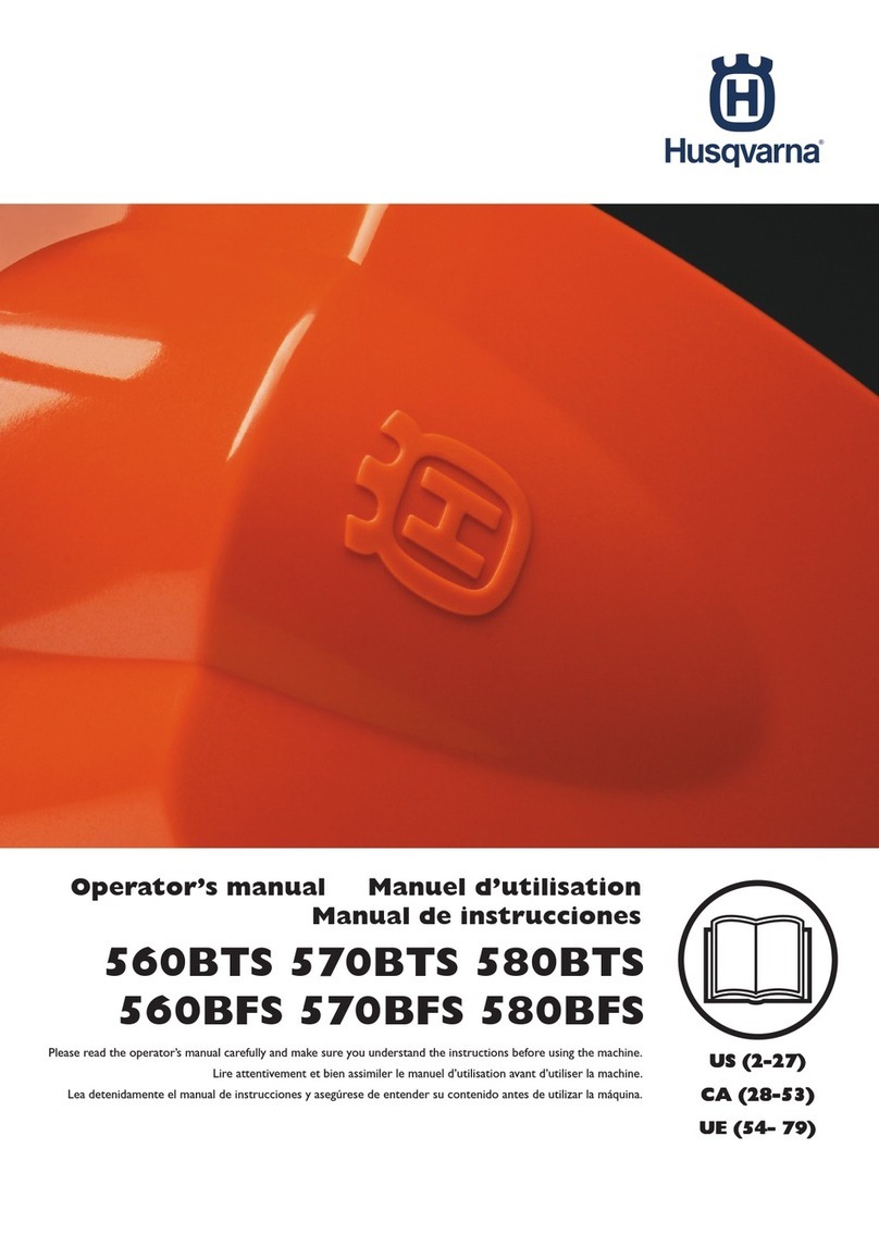 Husqvarna 560BFS User manual