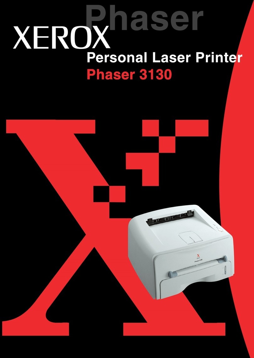 Xerox 3130 - Phaser B/W Laser Printer User manual