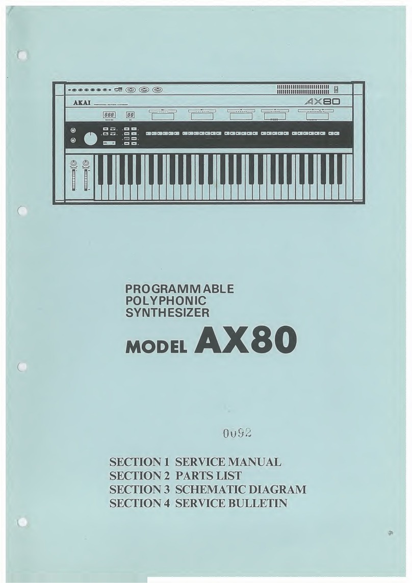 Akai AX80 Service manual