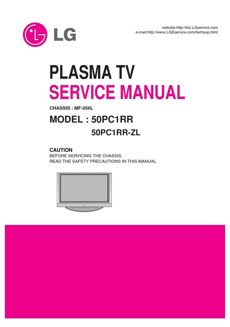 LG 50PC1RR Series User manual