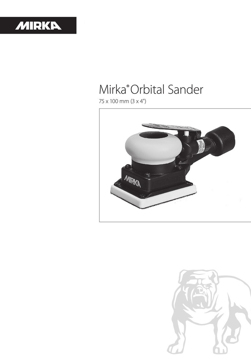 MIRKA PROS 580CV User manual
