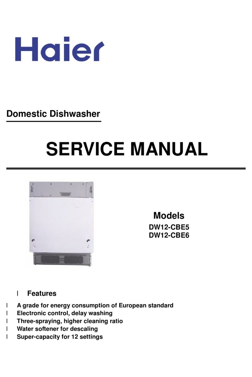 Haier DW12-CBE5 User manual