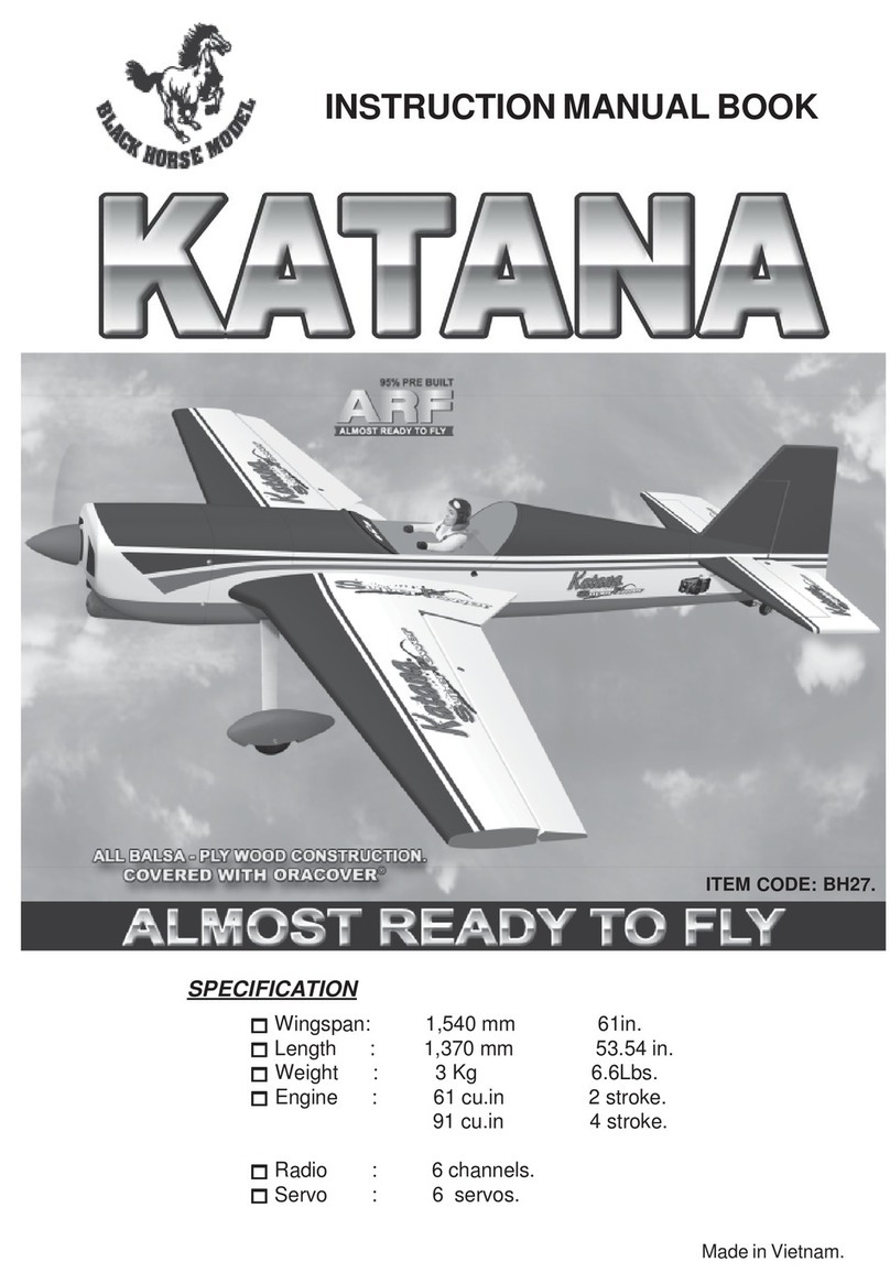 Black Horse Model KATANA bh27 Owner's manual