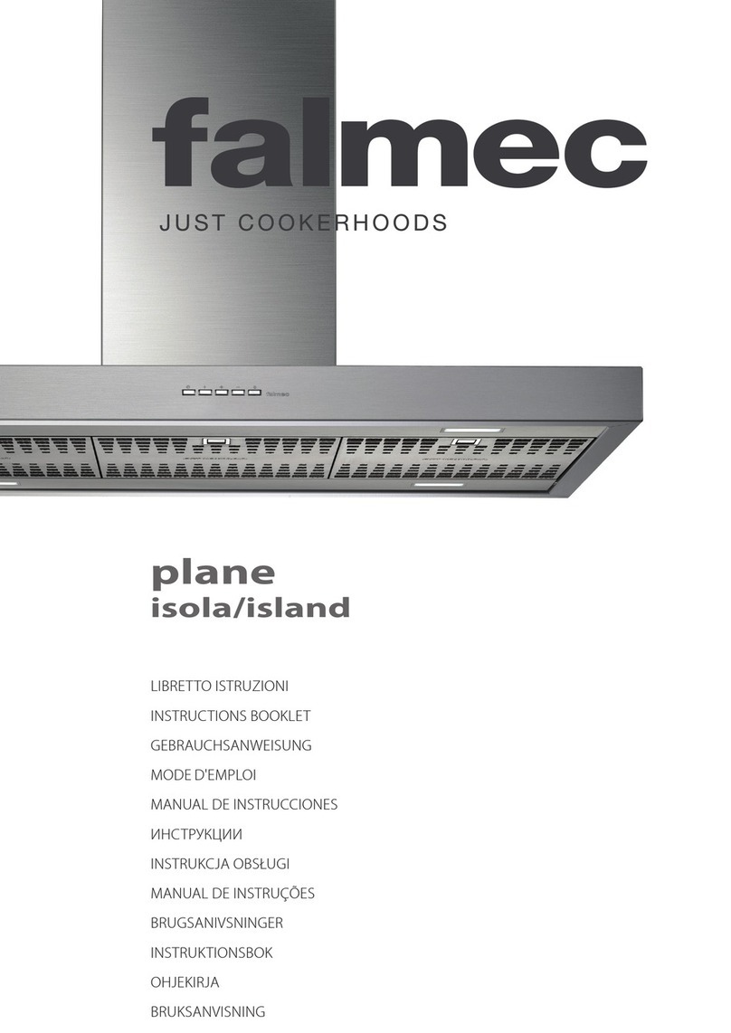 FALMEC PLANE Instruction booklet