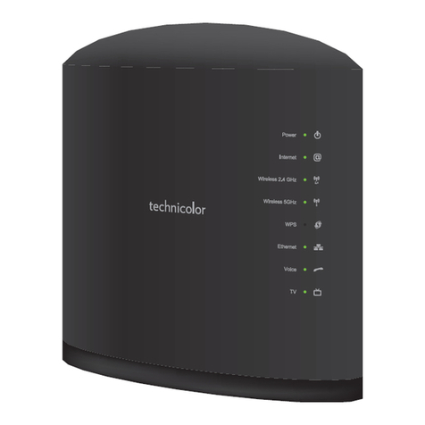 Technicolor MediaAccess TG389ac Safety guide