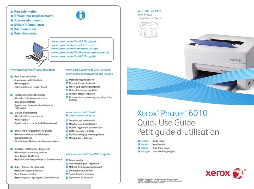 Xerox PHASER 6010 Operating manual