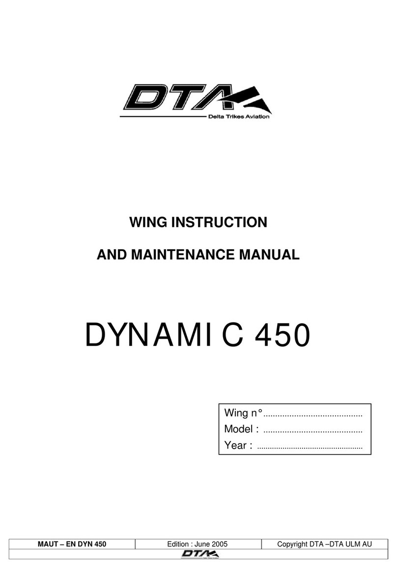 DTA DYNAMIC 450 Instruction and maintenance manual