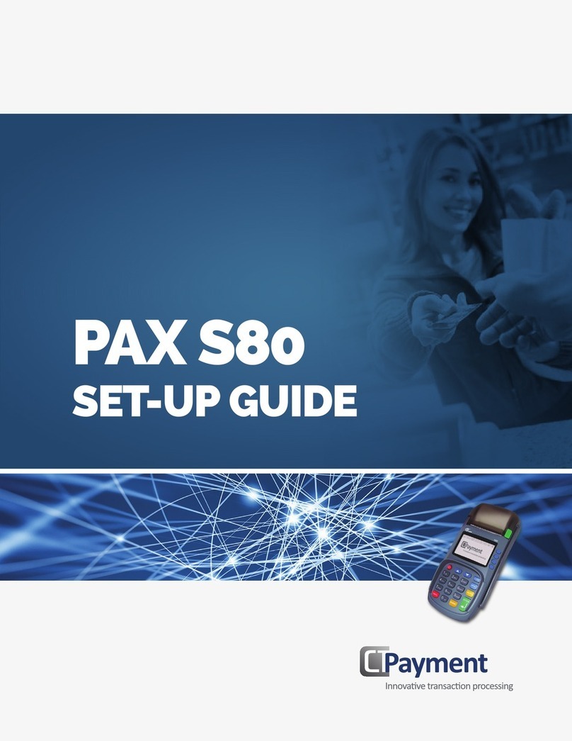 PAX S80 User manual
