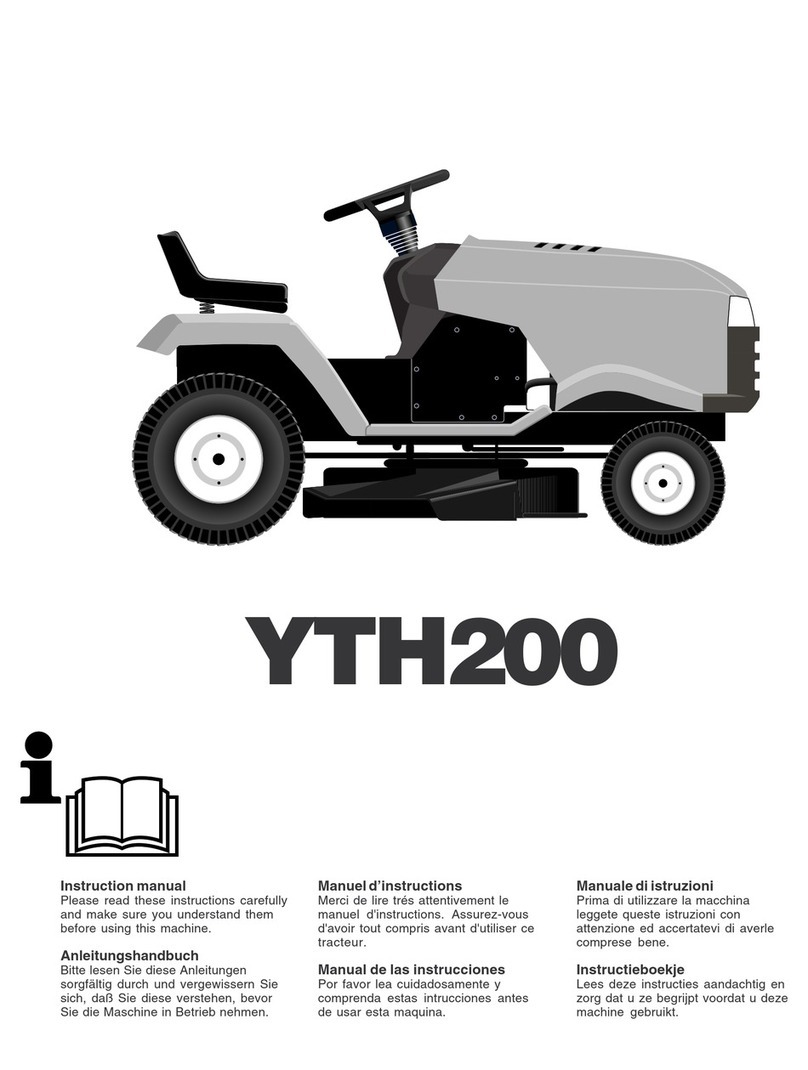 Husqvarna YTH200 TWIN instruction manual