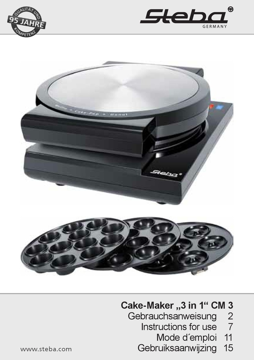 Steba CM 3 User manual