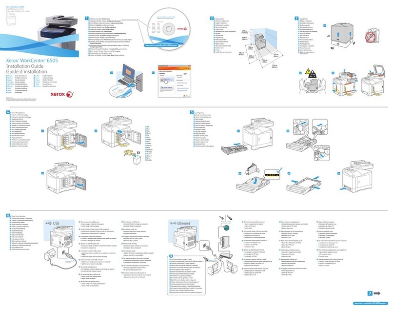 Xerox WorkCentre 6505 User manual