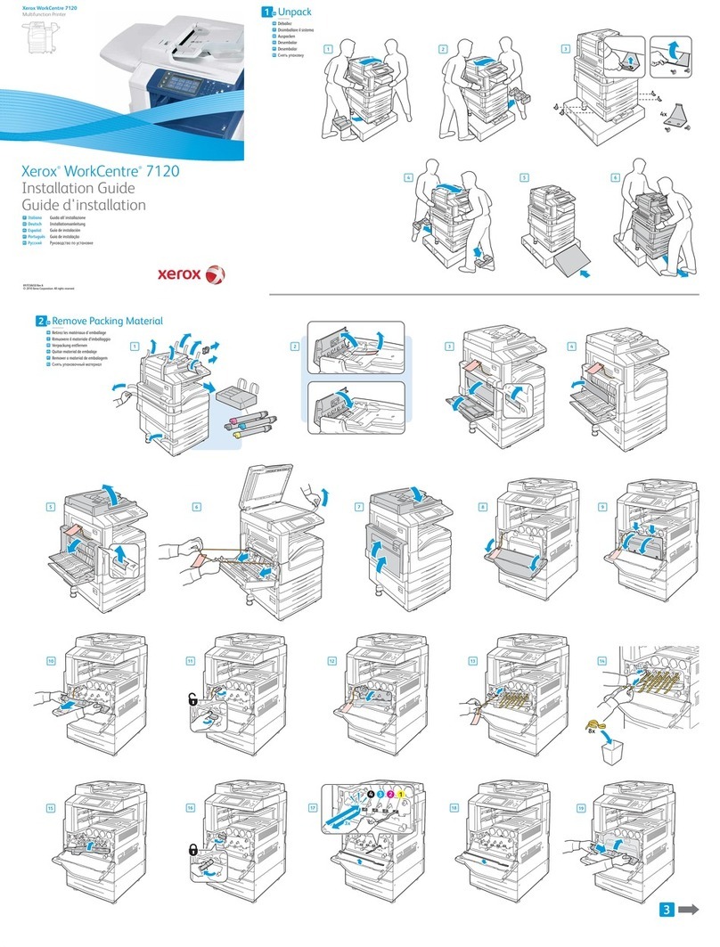 Xerox WORKCENTRE 7120 User manual