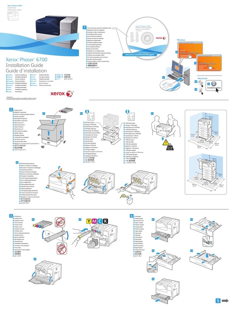 Xerox Phaser 6700 User manual
