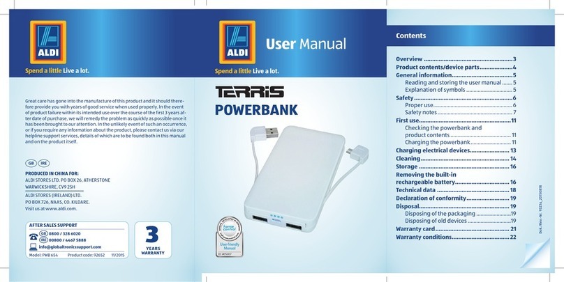 Terris PWB 654 user manual