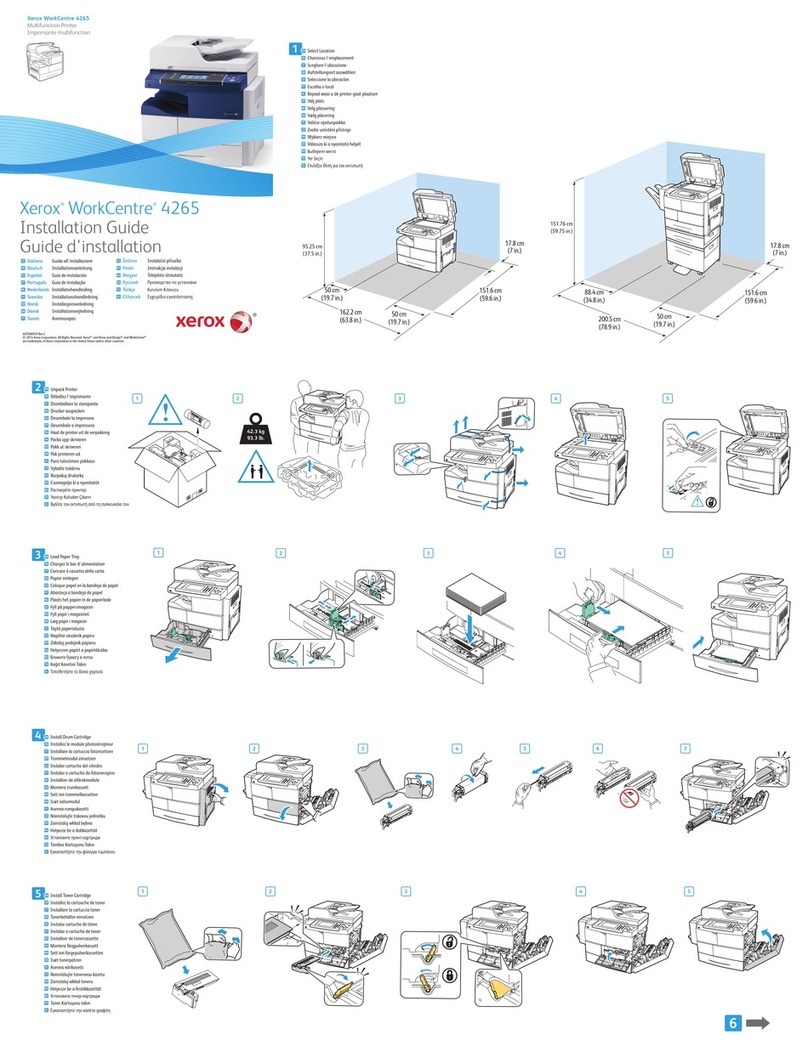 Xerox WorkCentre 4265 User manual