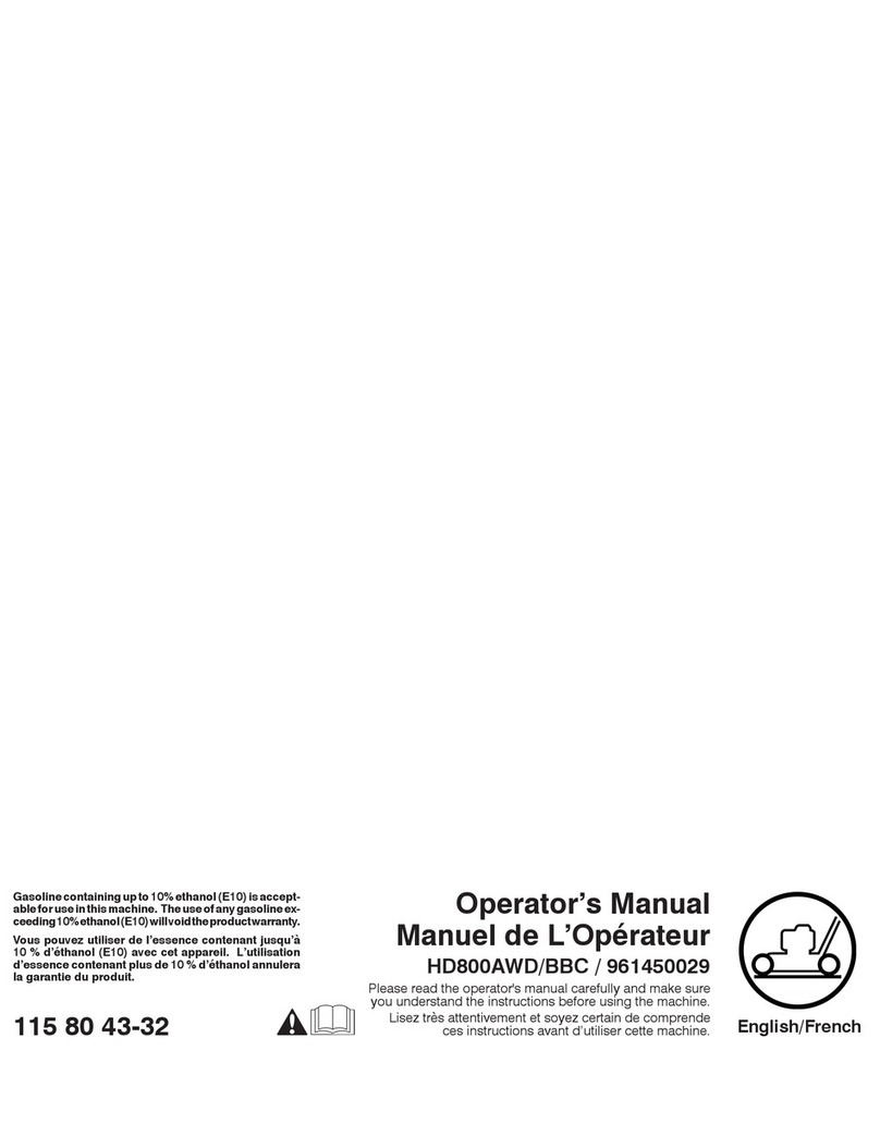 Husqvarna HD800AWD/BBC / 961450029 Operator's manual