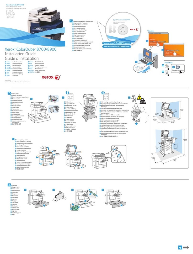 Xerox ColorQube 8700 User manual