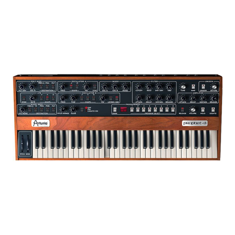Arturia Prophet V user manual