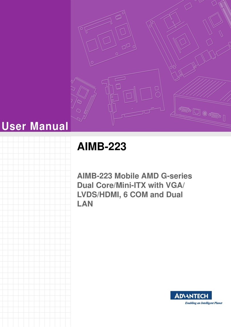 Advantech AIMB-223G2-S2A2E User manual
