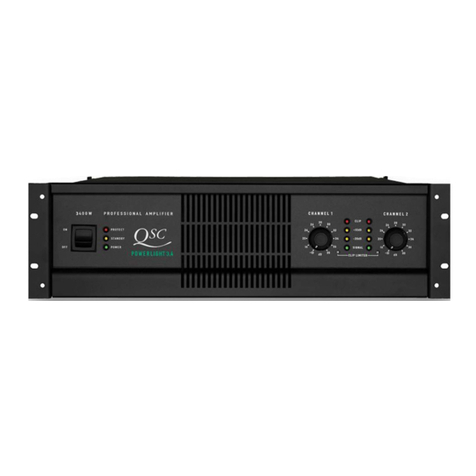 QSC PowerLight 3.4 user manual