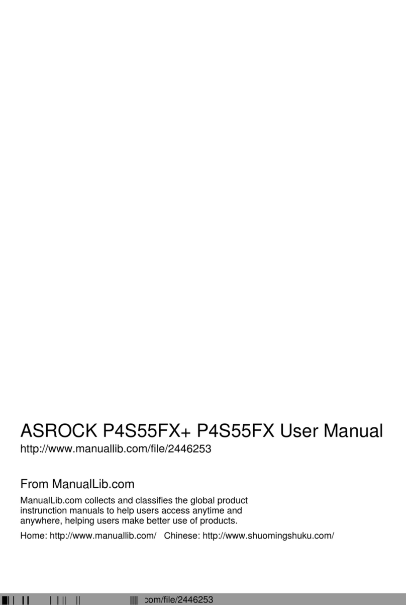 ASROCK P4S55FX+ user manual