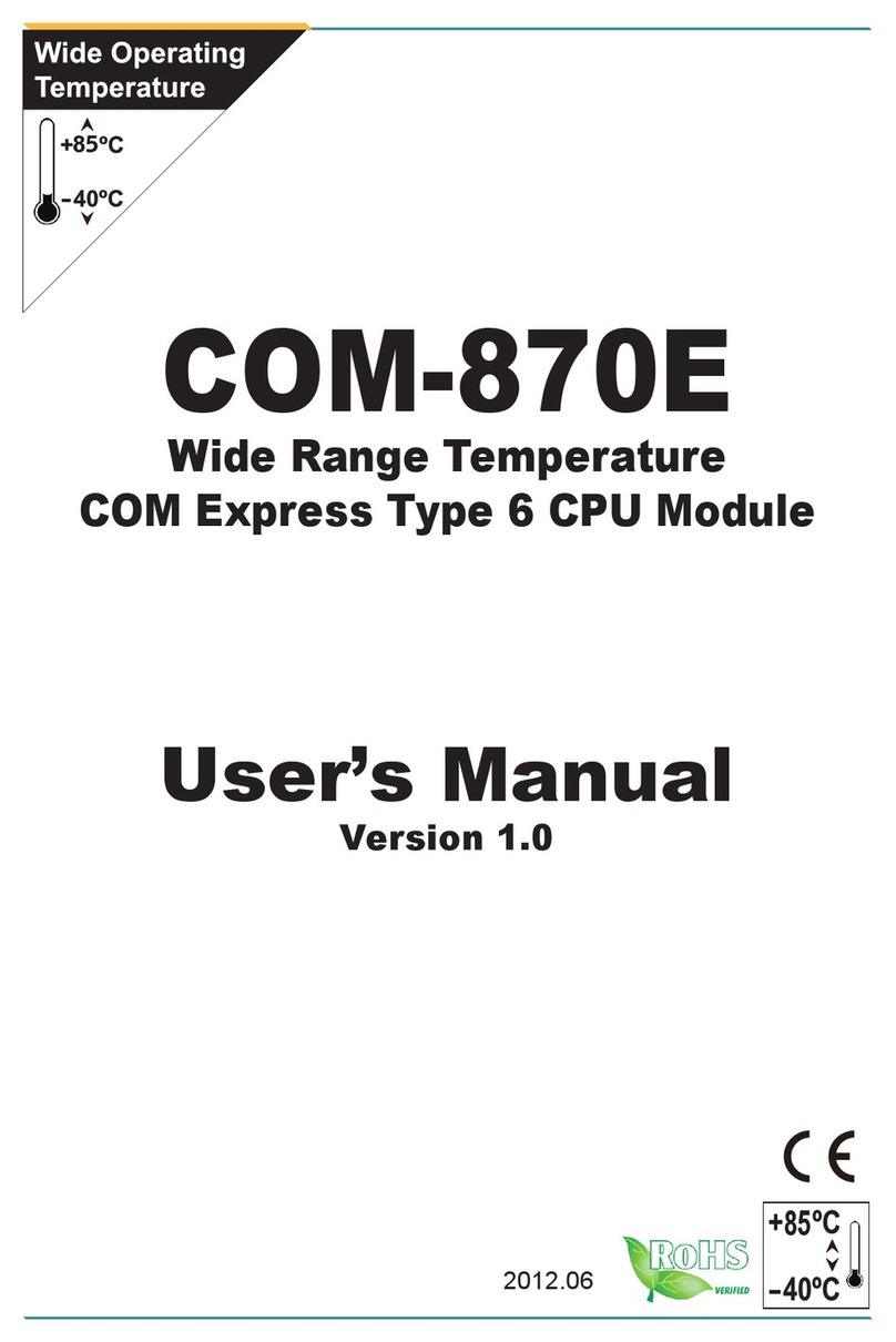 Atlantis COM-870E User manual