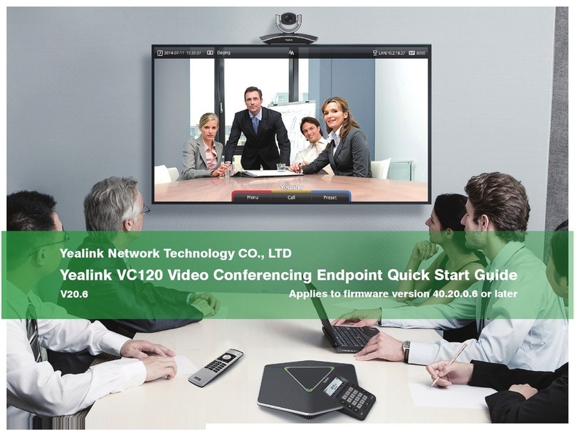 Yealink VC120 User manual