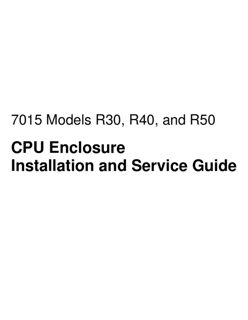 IBM 7015-R50 Installation and maintenance instructions