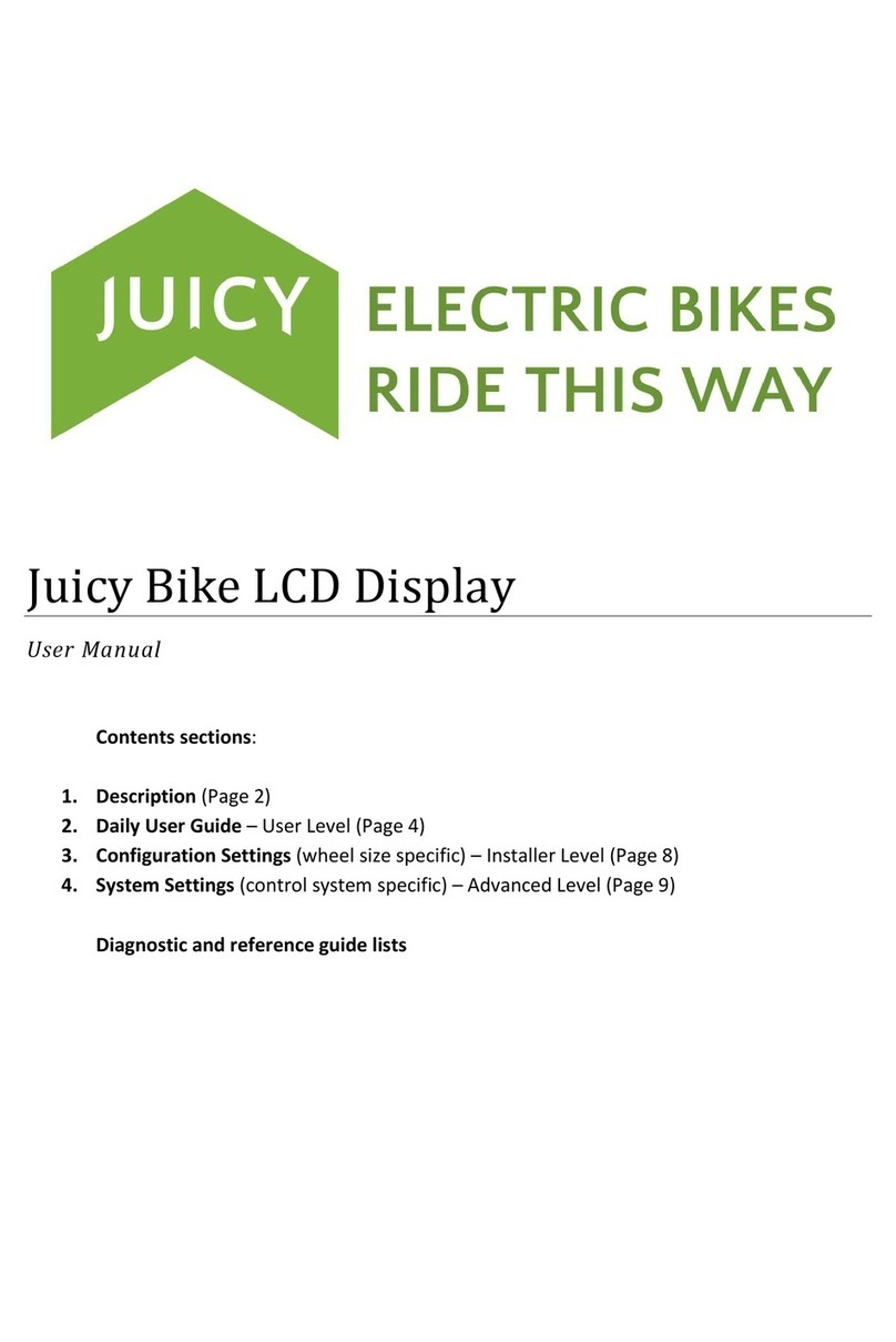 Juicybike KD21C user manual