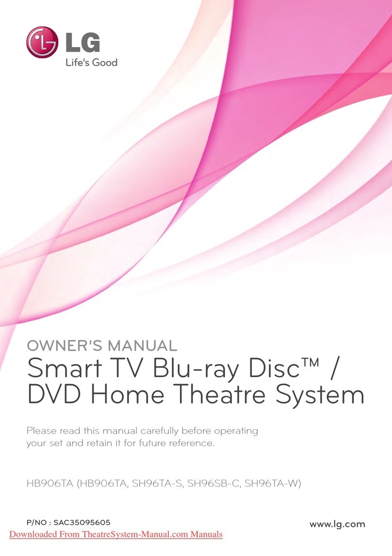 LG HB906TA User manual