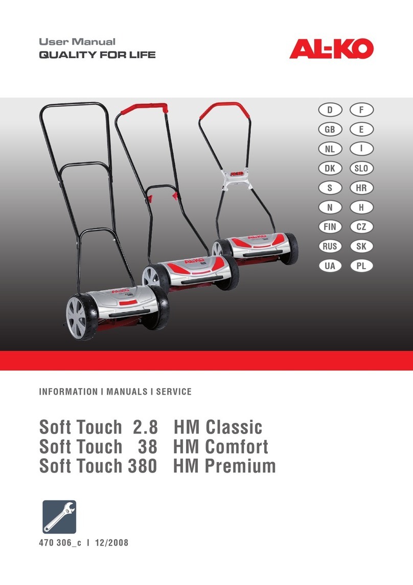 AL-KO Soft Touch 2.8 HM Classic user manual