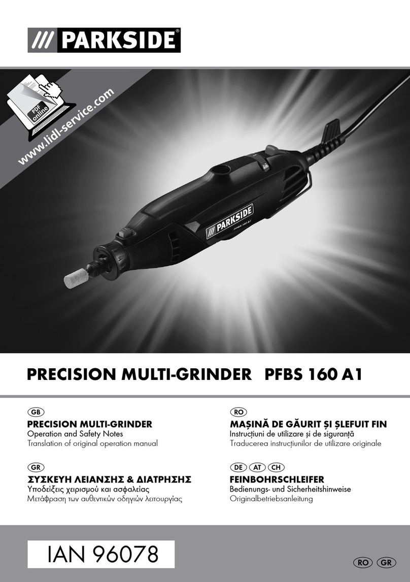 Parkside PFBS 160 A1 User manual