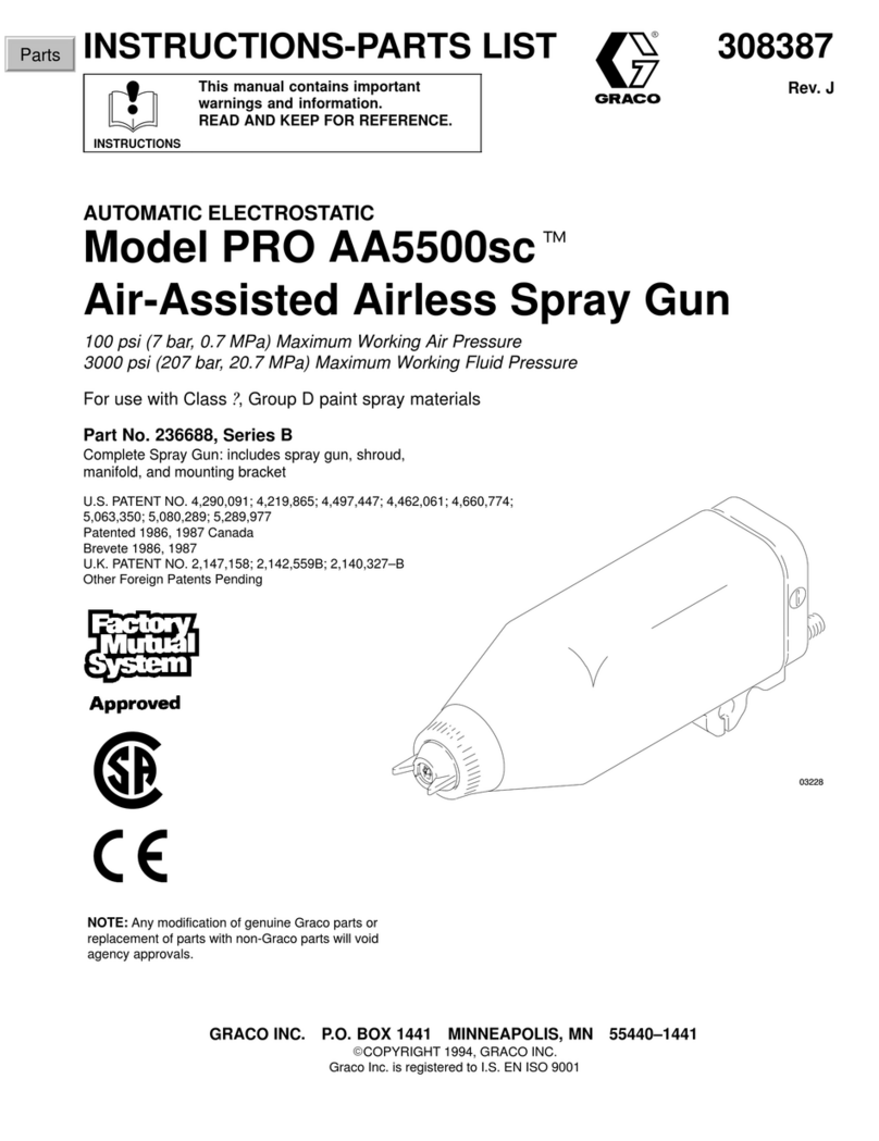 Graco PRO AA5500SC User manual