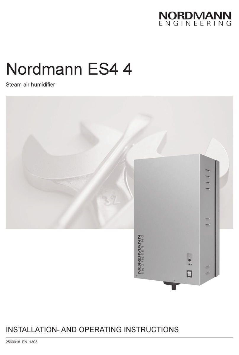Nordmann es4 4 Installation and operation instructions