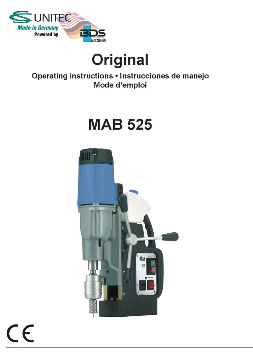 Unitec MAB 525 operating instructions
