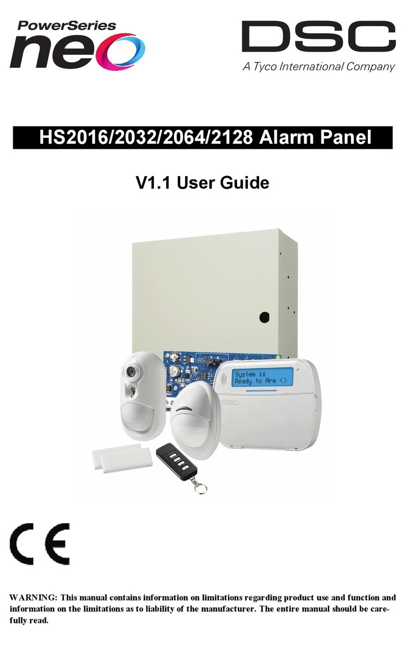 DSC neo HS2016 user guide