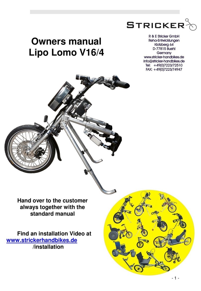 Stricker Lipo Lomo V16/4 owner's manual