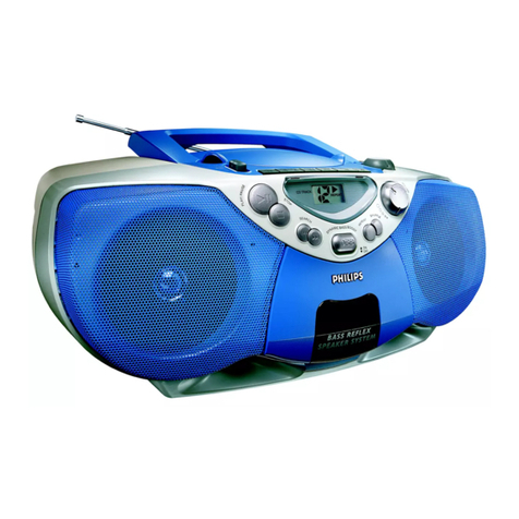 Philips AZ 1080 User manual