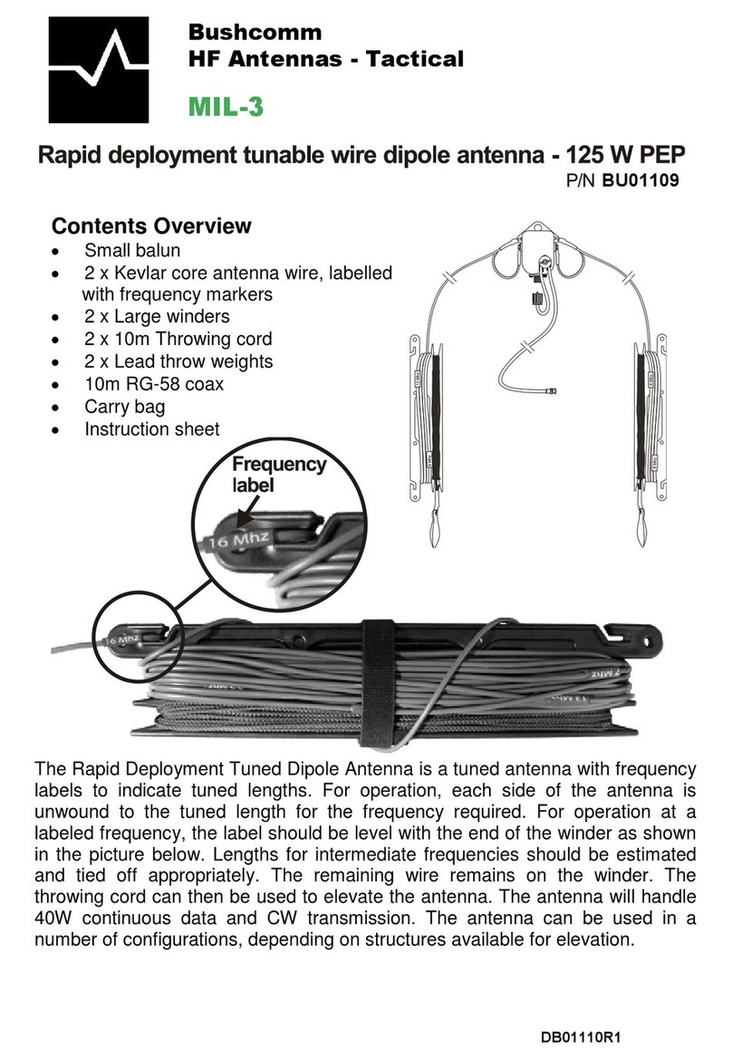 Bushcomm MIL-3 user manual