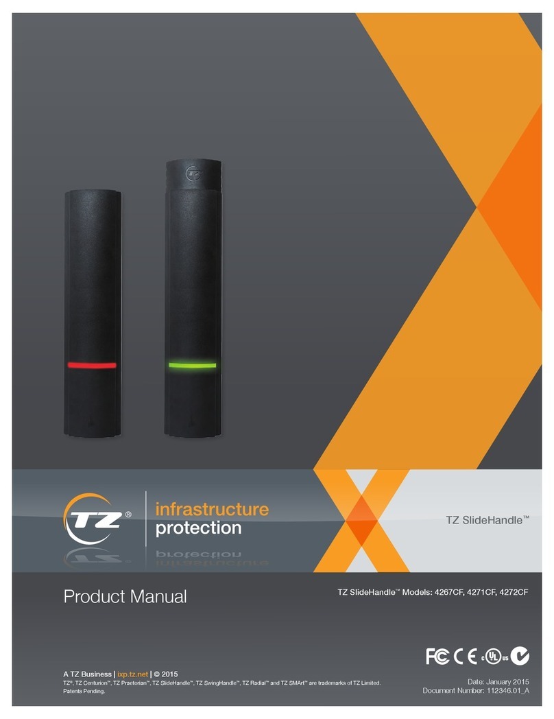 TZ SlideHandle 4267CF User manual