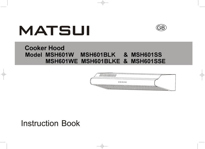 Matsui MSH601W Instruction book