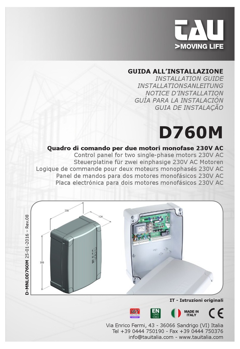 tau D760M installation guide