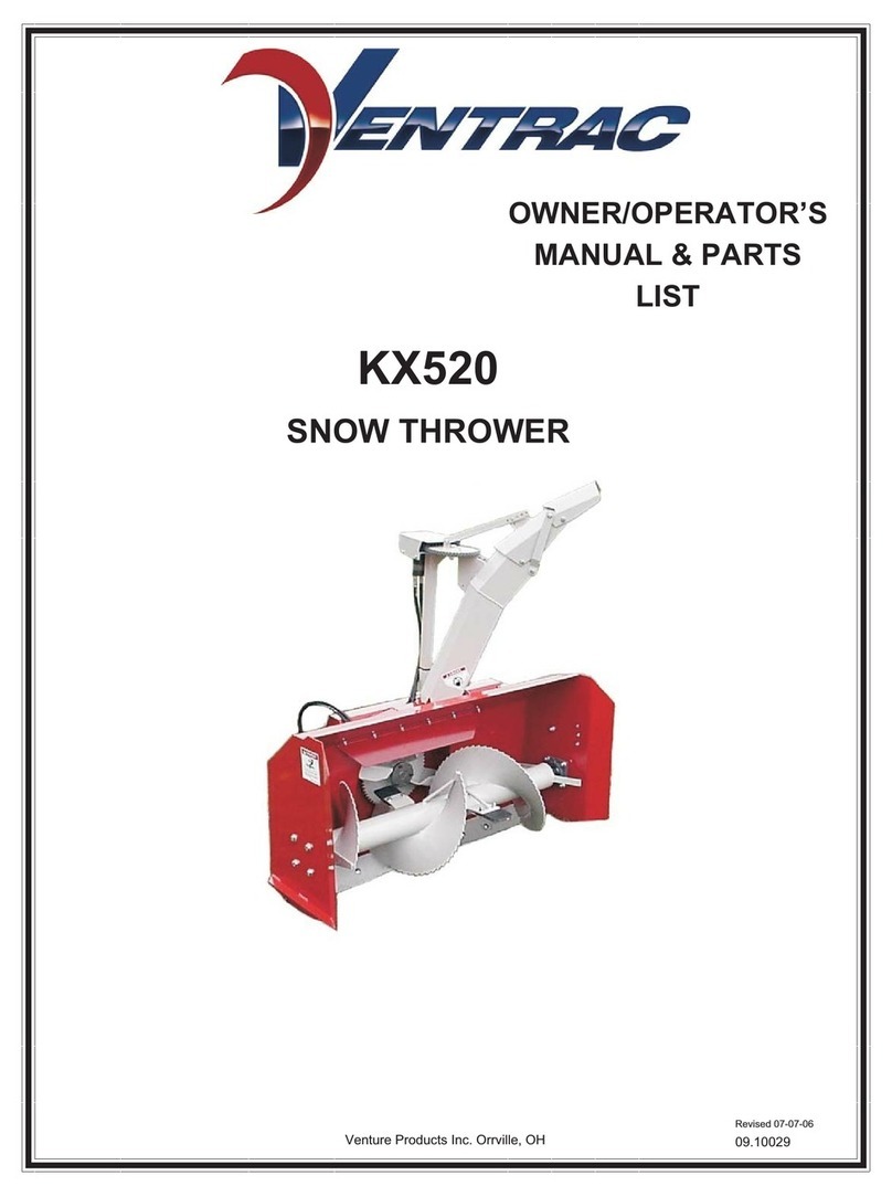 Ventrac KX520 Owner's and operator's manual