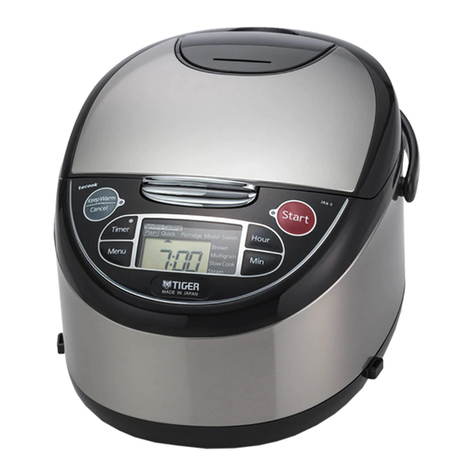 Tiger JAX-S10U User manual Tiger JAX-S10U User manual