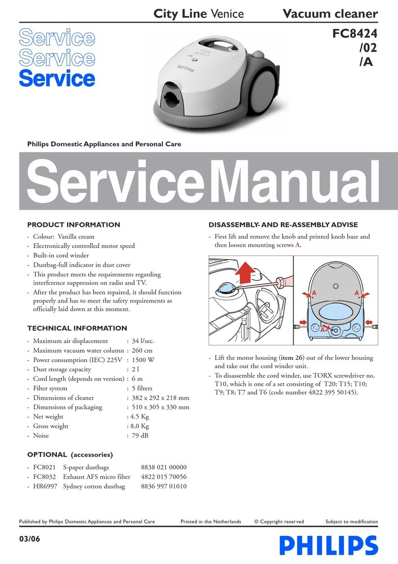 Philips FC8424 User manual