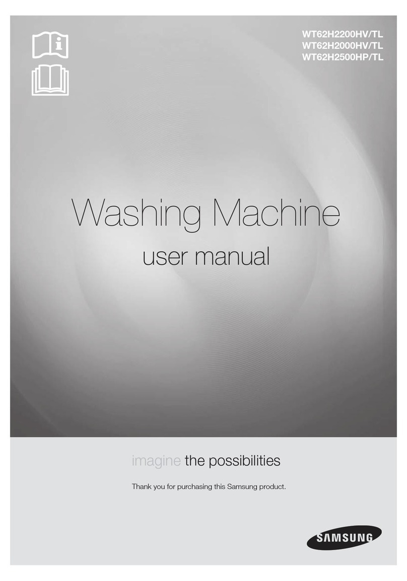 Samsung WT62H2200HV/TL user manual